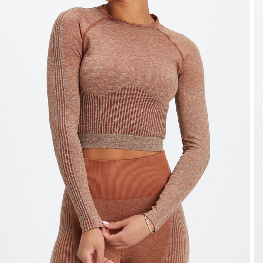 Fabletics ombré seamless long sleeve top
